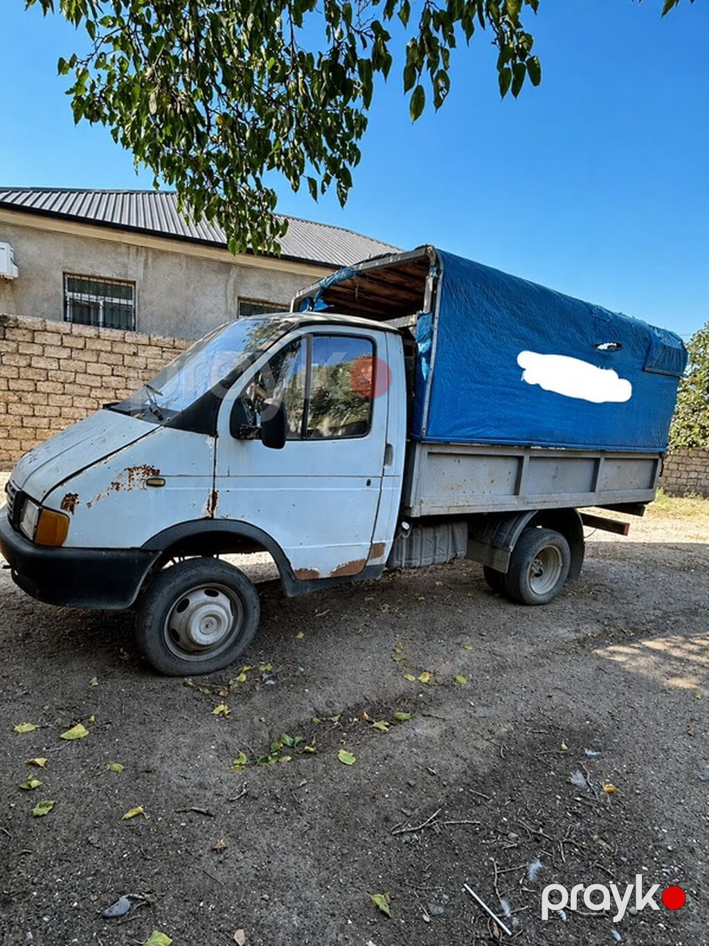 QAZ 1999 il, motor 4.5 l, Tent, İşlənmiş — Yük maşınları, Digah (3)