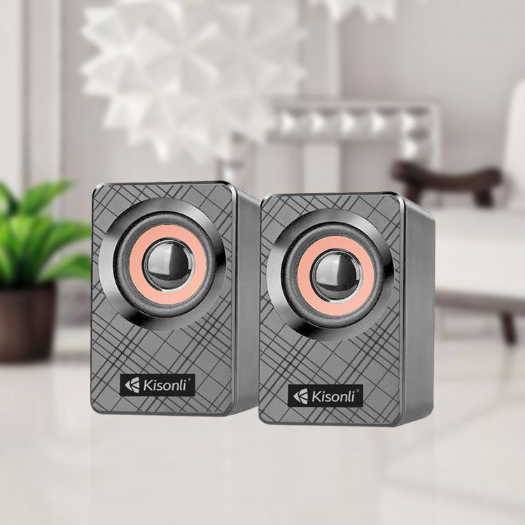 Stereo dinamik "Kisonli Ks-01" (USB AUX Səs Gücləndirici) — Səs texnikası, Bakı (3)
