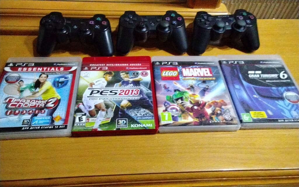 Sony PlayStation 3 (Super Slim) oyun konsolu paketi Komplekt: - PS3 — Oyun konsolları, Sumqayıt (3)