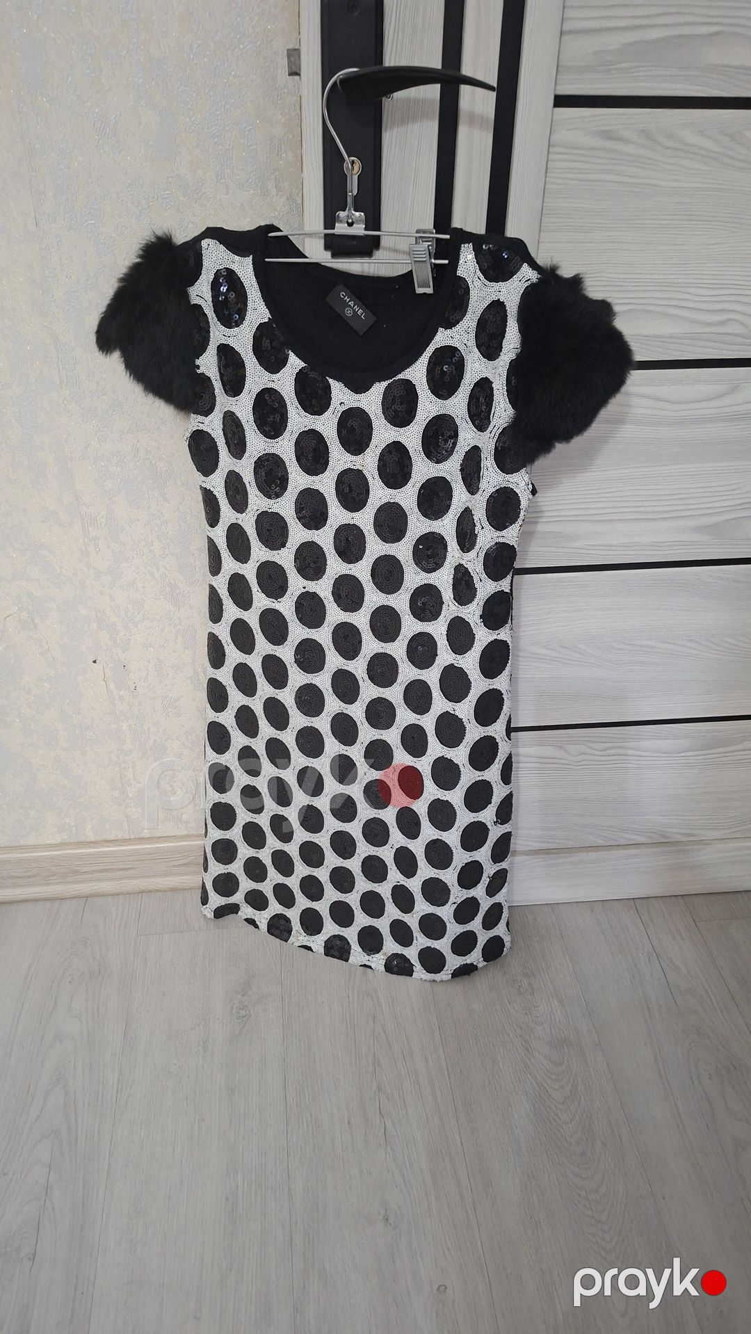 40 ölçü axşam paltarı, qara-ağ polka nöqtə, Miss Amor — Axşam paltarları, Bakı