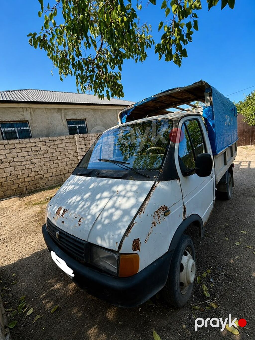 QAZ 1999 il, motor 4.5 l, Tent, İşlənmiş — Yük maşınları, Digah (4)