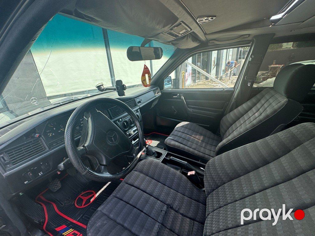 Mercedes 190, 2.0 L, 1991 il, 245 000 km — Avtomobillər, Bərdə (5)