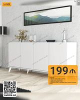 Minimalist üslubda komod - Model: Kod 3679 - Ölçülər: Dərinlik 40 sm — Товары