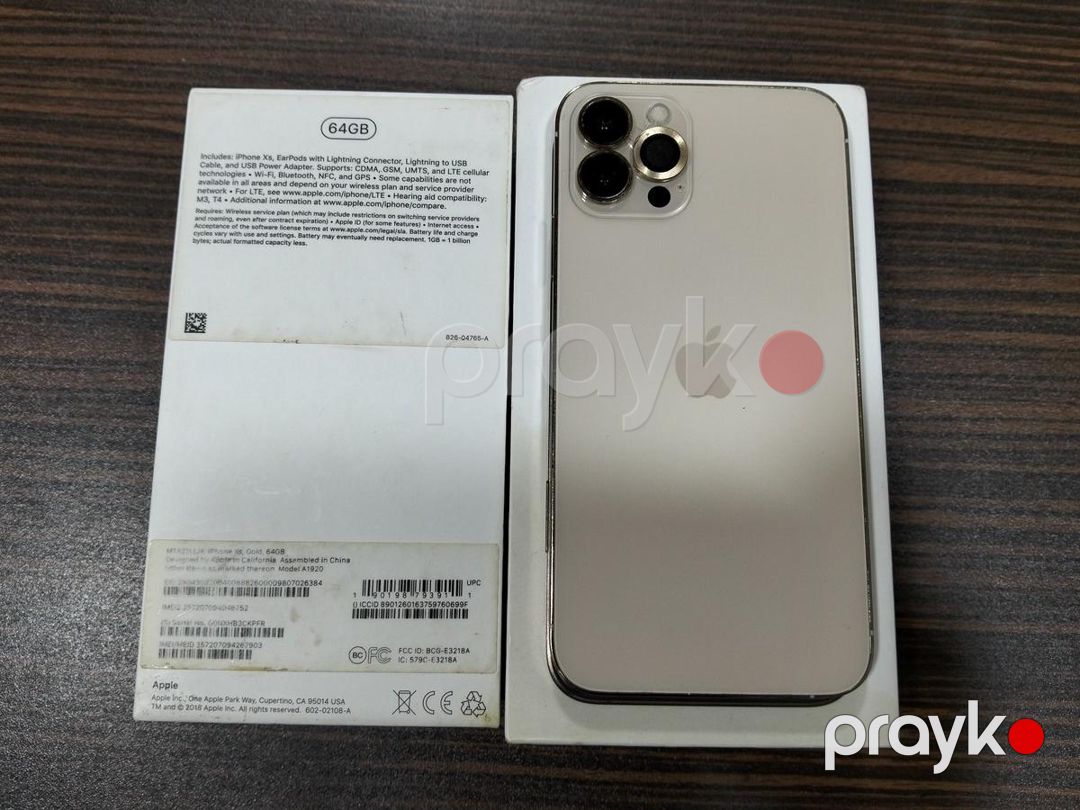 Apple iPhone XS Gold 64GB/4GB — Smartfonlar, Sumqayıt (5)
