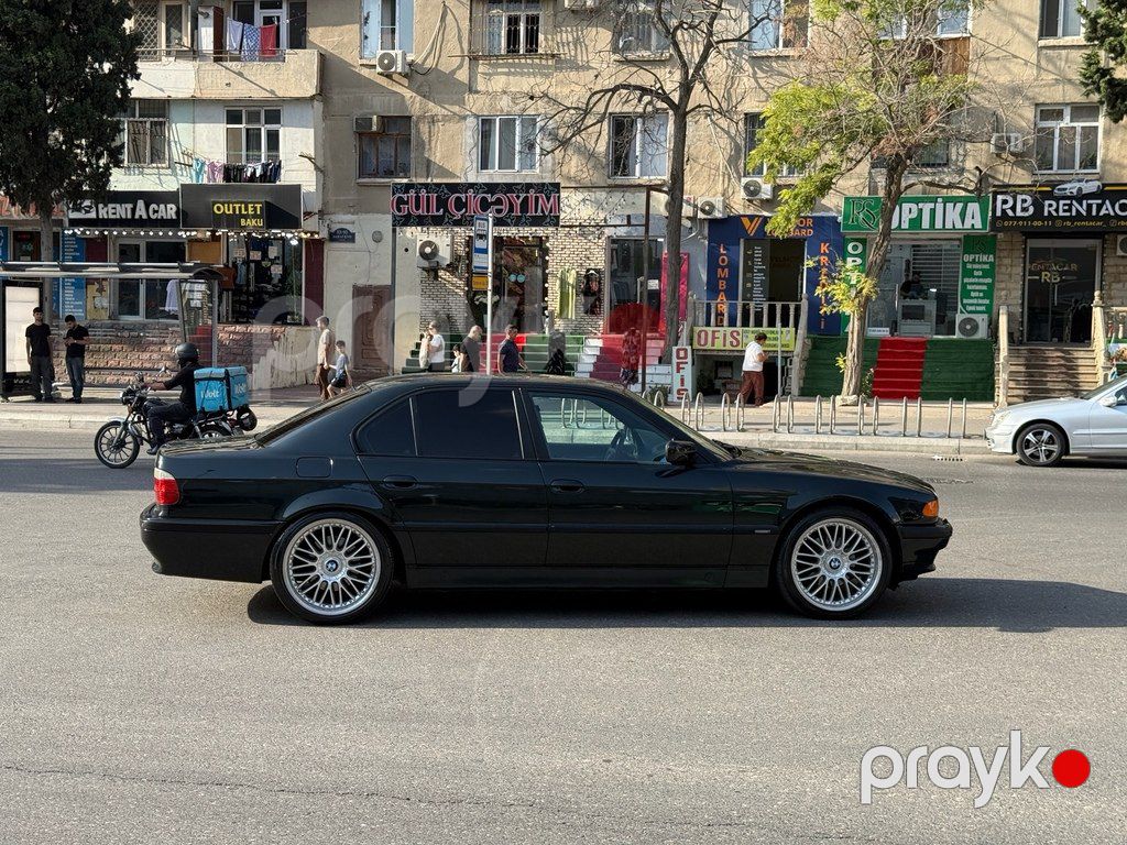 BMW 740, 4.4 L, 1999 il, 210 000 km — Avtomobillər, Bakı (2)