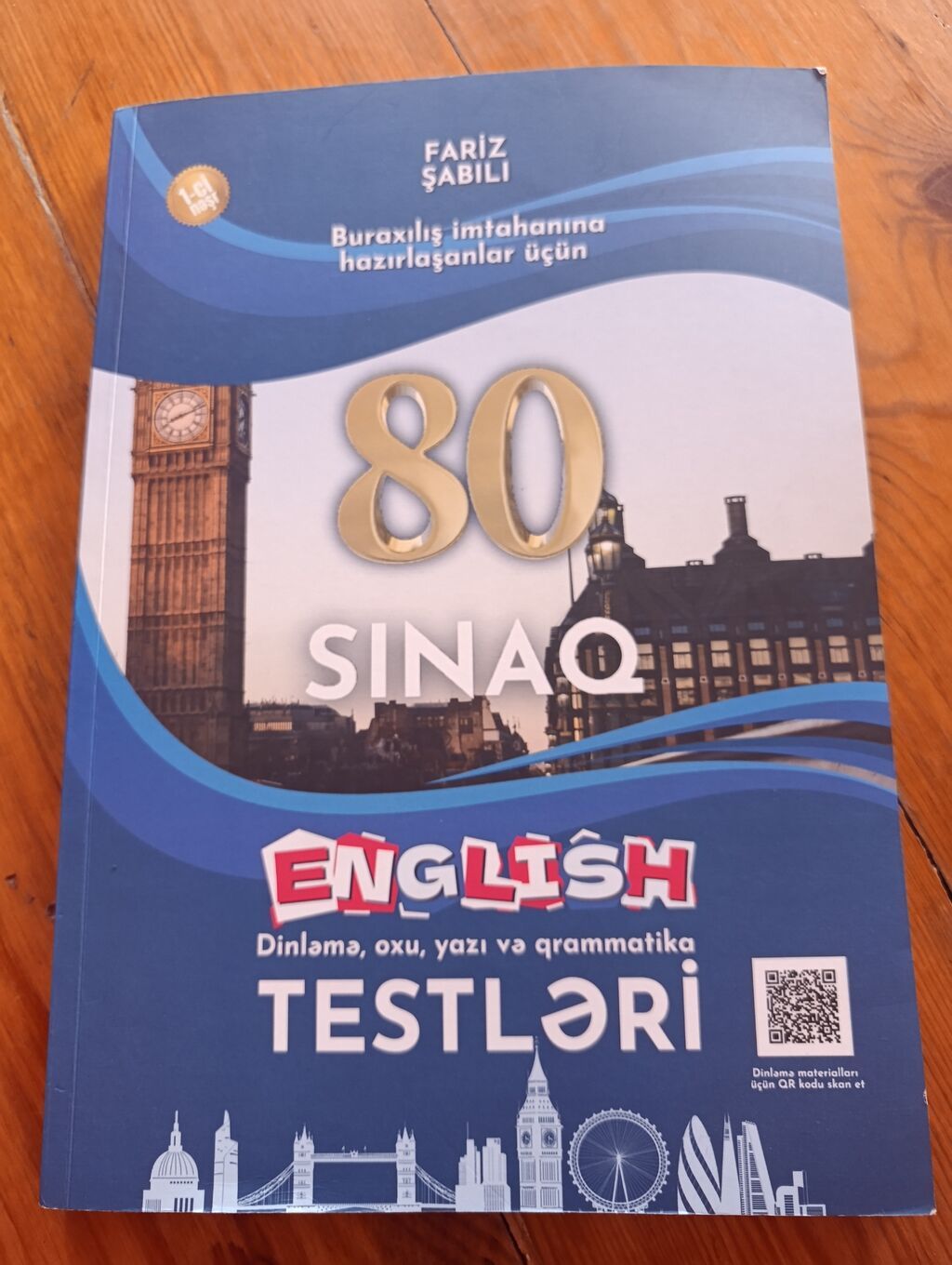 Məhsul: “80 Sınaq – English Testləri” (Fariz Şabılı) Təsvir — Kitablar, Digah (2)