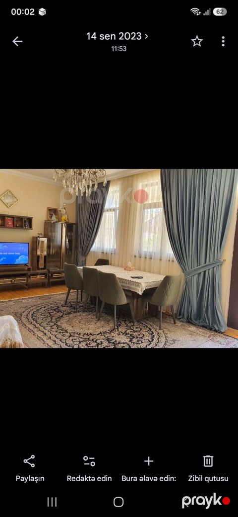 3 otaqlı həyət evi. buz zavodunun arxası. 26 saylı məktəbə yaxın