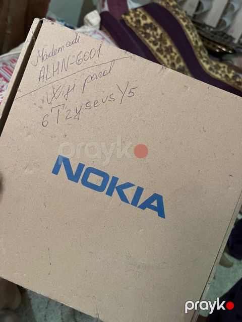 Nokia Wi‑Fi modem/router – model ALHN‑6001 Xüsusiyyətlər: - İki ədəd — Digah