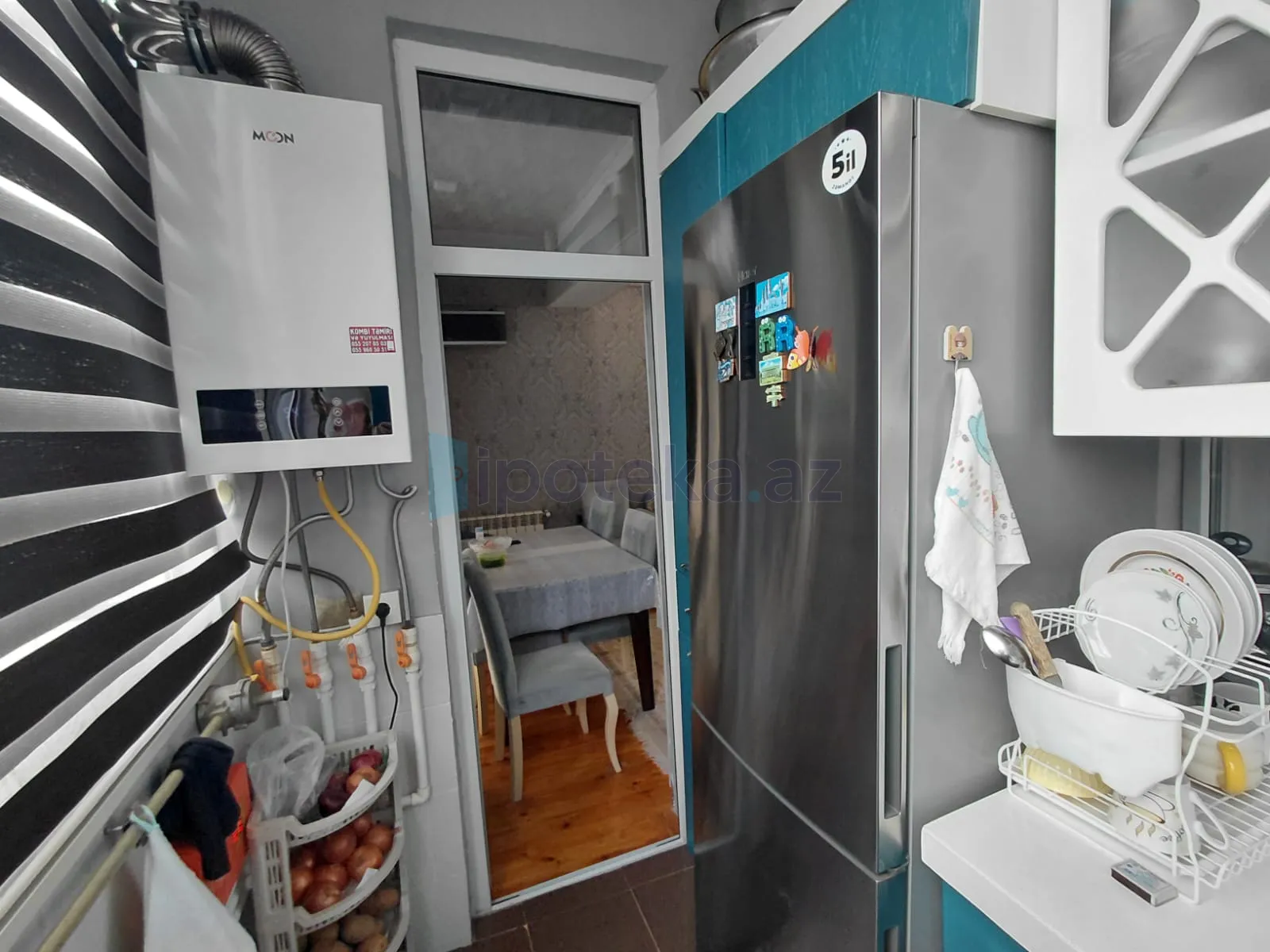 Satılır: 2 Otaq, Yeni tikili, Yasamal r., 55.00 m² — Mənzil, Bakı (5)