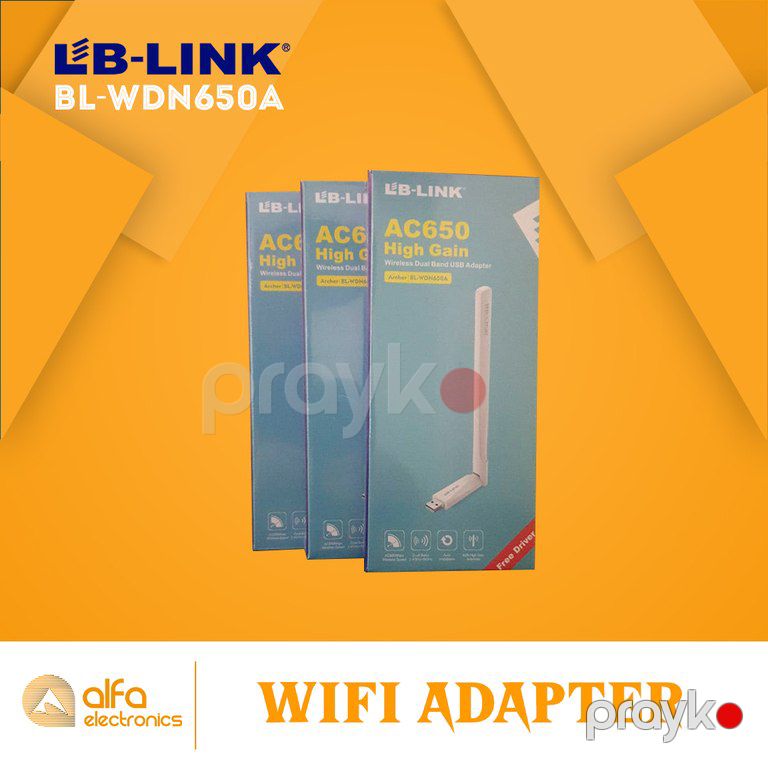 "Lb-Link BL-WDN650A AC650Mbps" Dual band High Gain USB Wi-Fi Adapter — Şəbəkə və server avadanlığı, Bakı (3)