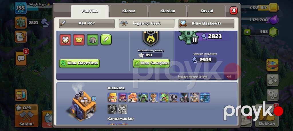 Clash of Clans hesabı – inkişaf etmiş baza və resurslar - TH — Başqa, Bakı (7)
