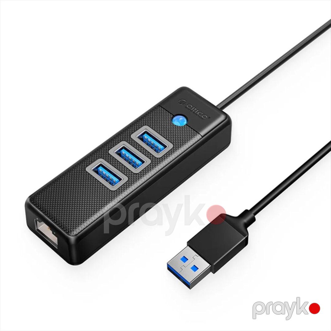 USB hub ORICO-PW3UR-U3-015-BL-EP 3-port Type-A — Periferik cihazlar, Bakı (2)