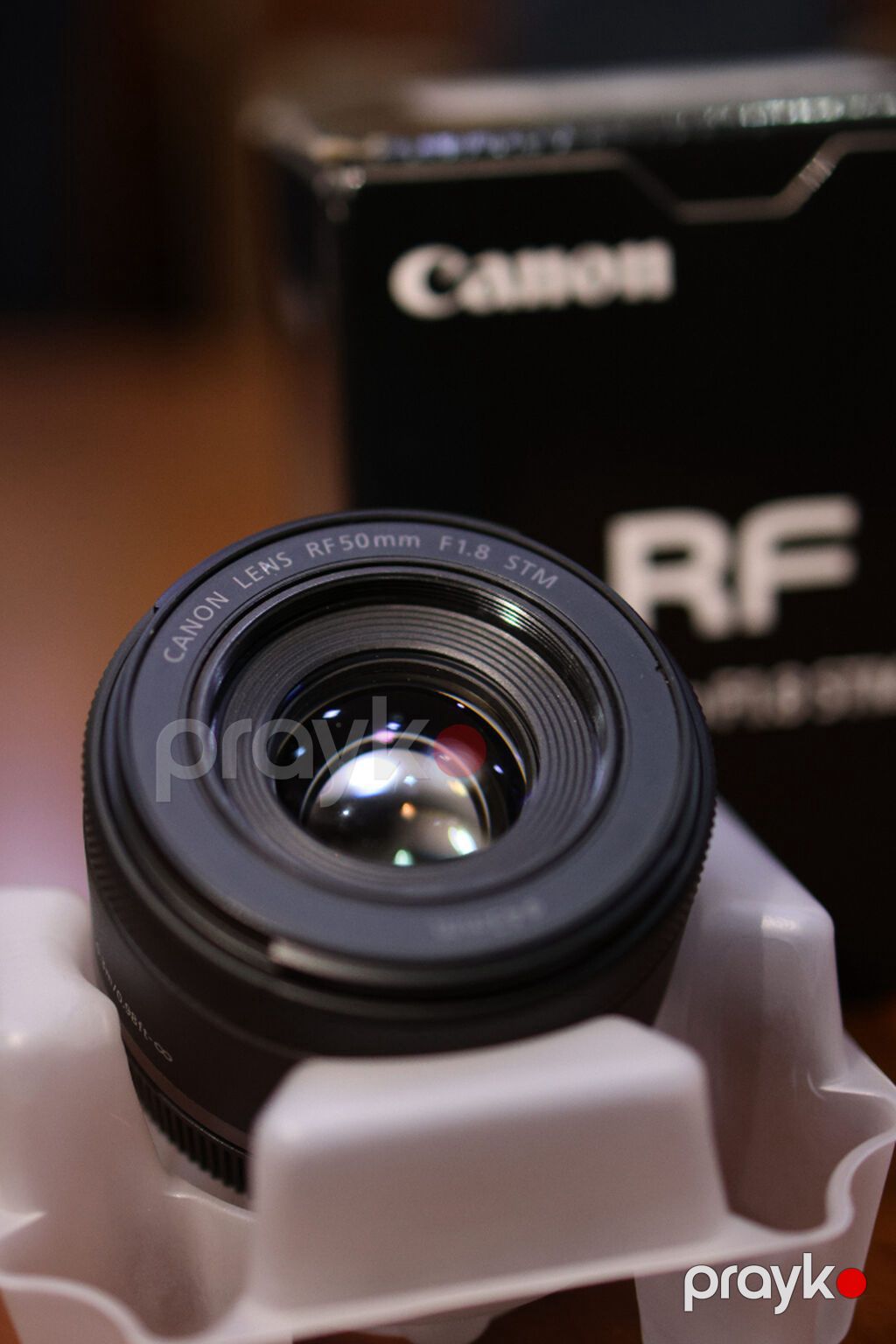 Canon RF 50mm f/1.8 STM satılır. Çox az istifadə olunub, vəziyyəti — Linzələr və aksesuarlar, Bakı (2)