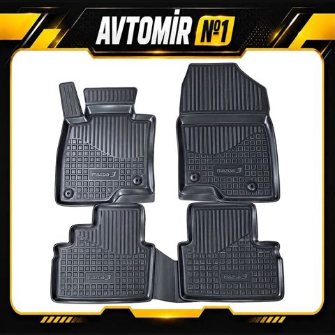 Mazda 3 2013-2019 üçün salon rezin ayaqaltı Mazda 3 2013-2019 üçün — Bakı