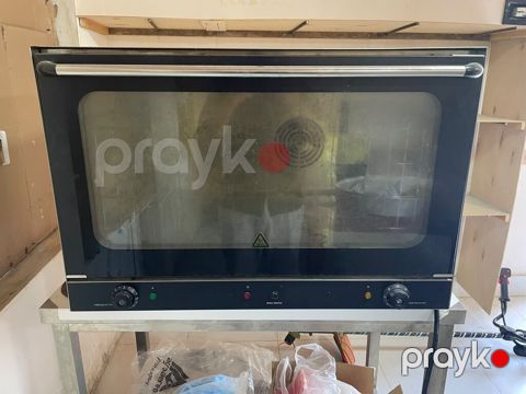 Professional konveksiya sobası – paslanmayan poladdan korpus, böyük — Kürdəmir