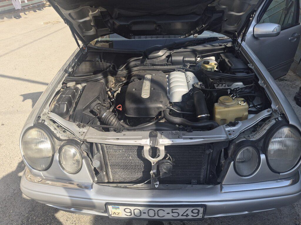 Mercedes E 220, 2.2 L, 1998 il, 227 000 km — Avtomobillər, Sumqayıt (12)