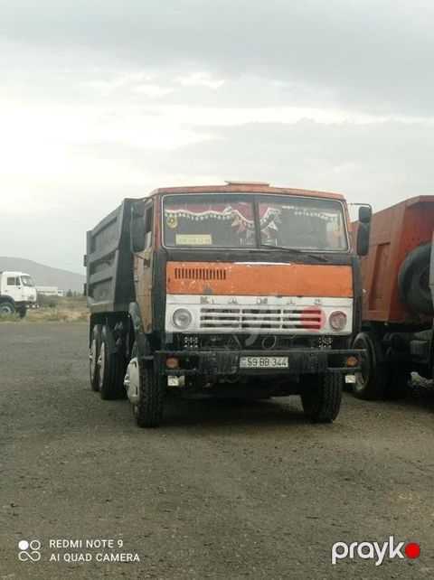 KamAz 5511, 11 L, 1987 il, 908 821 km — Tərtər