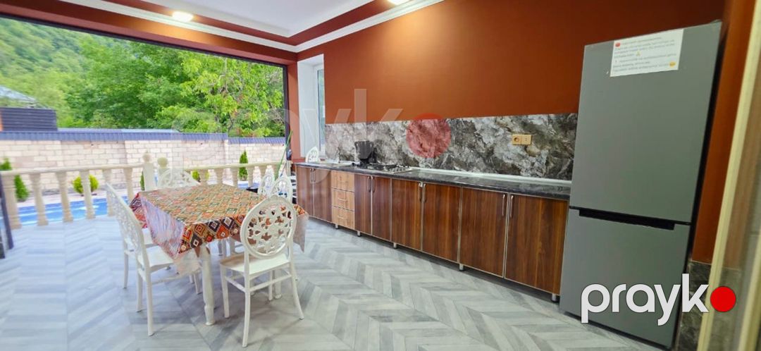 İcarəyə verilir 3 otaqlı həyət evi/bağ evi 100 m² — Ev, villa, Qəbələ (10)