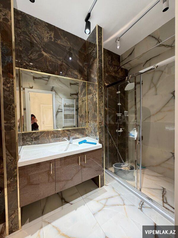 Nərimanov rayonunda 4 otaqlı Yeni tikili Kirayə verilir, 150 m² — Mənzil, Bakı (7)