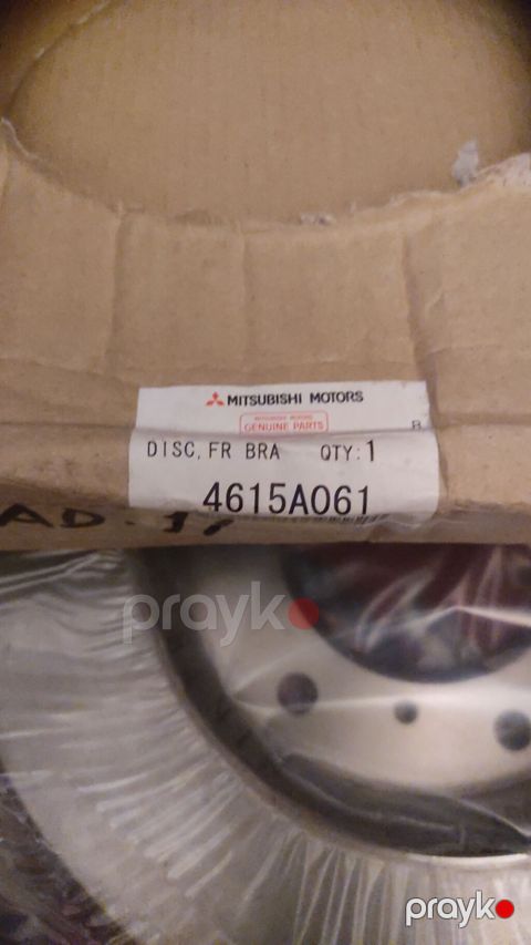 Mitsubishi Motors orijinal ön əyləc diski - Brend: Mitsubishi Motors — Bakı