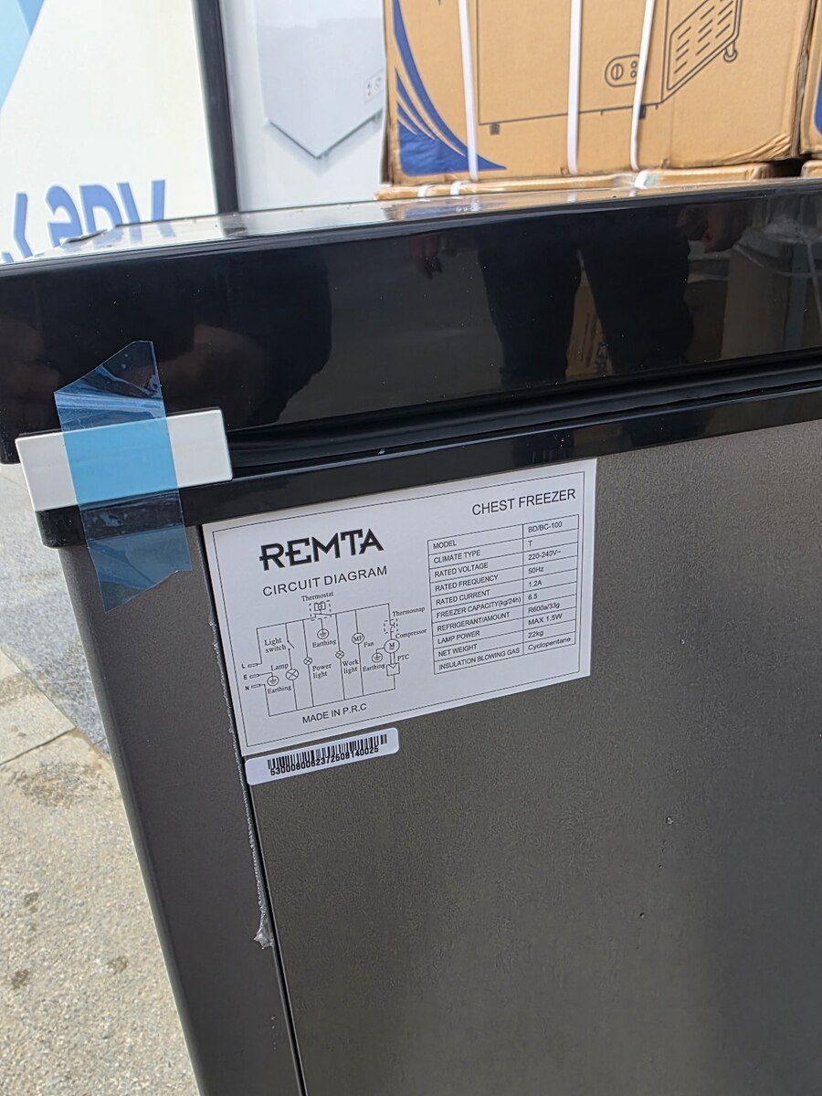 Dərin dondurucu Remta 100L — Biznes və avadanlıq, Bakı (9)