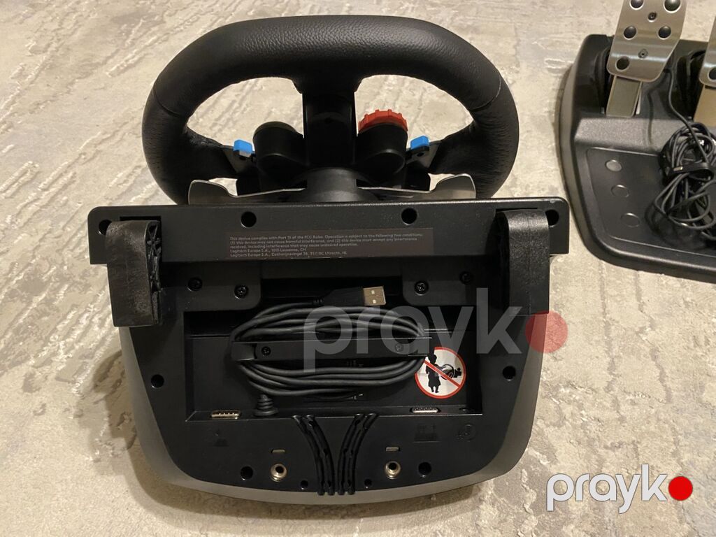 Logıtech G29 — demək olar ki, yeni və ideal vəziyyətdə — Oyun konsolları, Bakı (5)