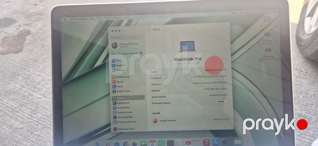 Apple Macbok pro 2015 — Noutbuklar, Bakı (4)
