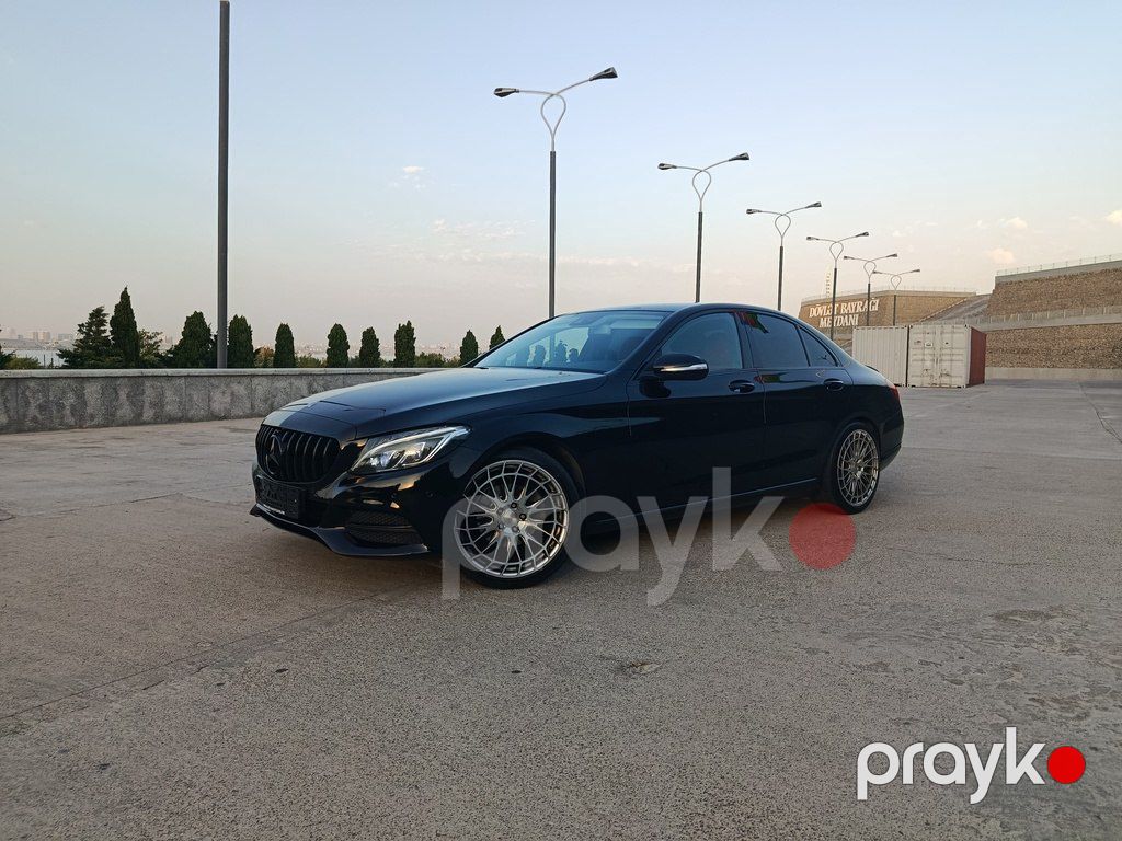 Mercedes C 200 d, 1.6 L, 2015 il, 279 000 km — Avtomobillər, Bakı (4)
