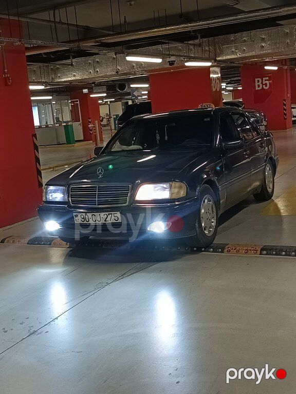 Mercedes C 180, 1.8 L, 1994 il, 250 052 km — Avtomobillər, Gəncə (4)