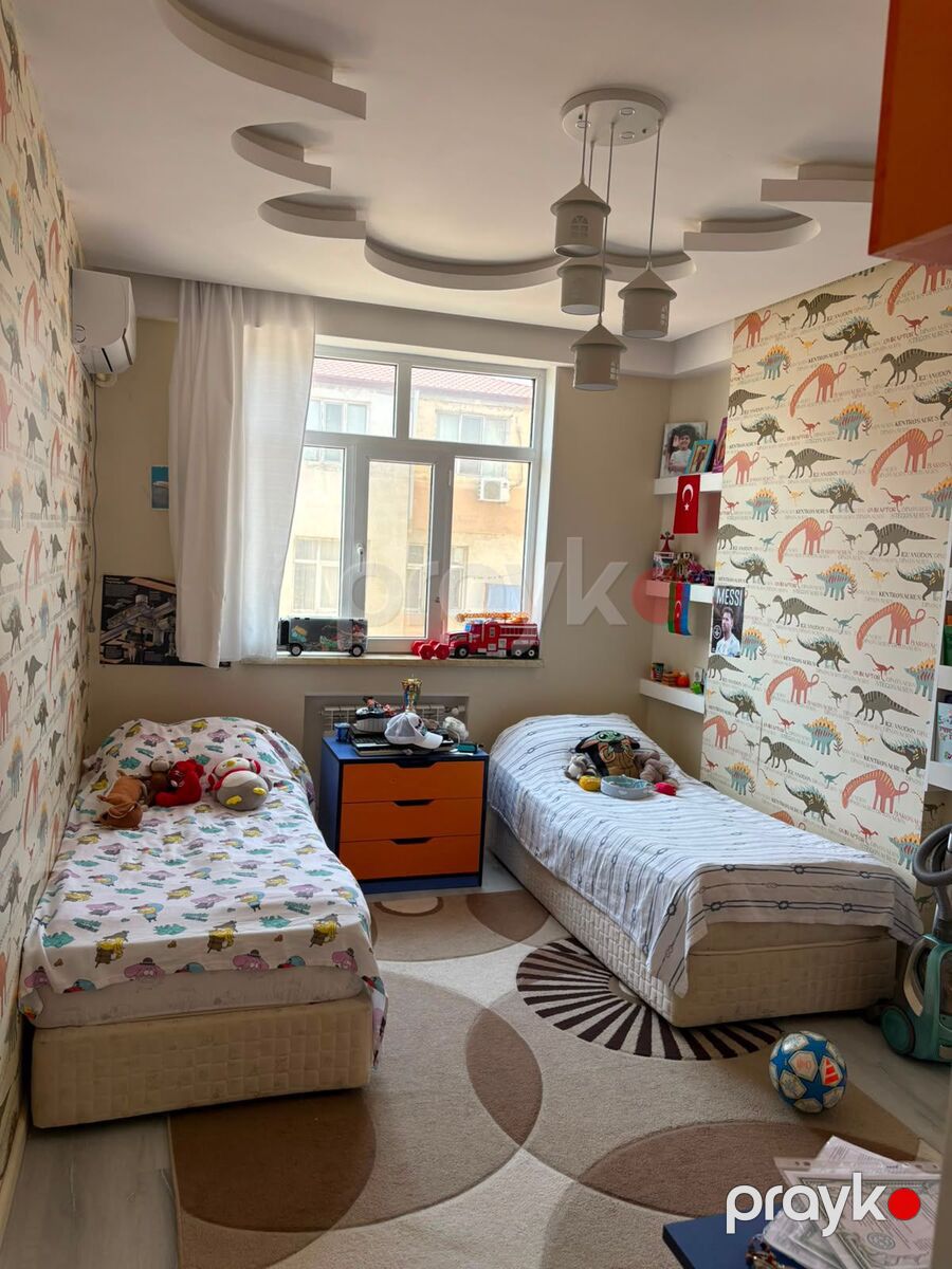 3-otaqlı yeni tikili, Əsəd Əhmədov küç., 103 m² — Mənzil, Bakı (5)