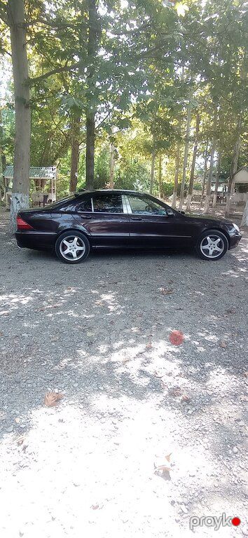 Mercedes S 320, 3.2 L, 2001 il, 337 000 km — Avtomobillər, Ağcabədi (3)