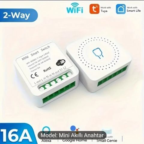 Tuya Mini Wi-Fi Keçid Modulu — Bakı