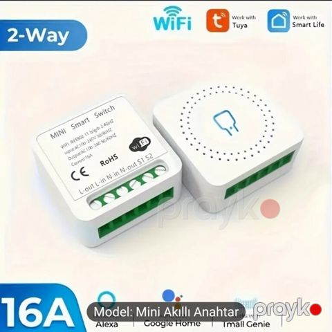 Tuya Mini Wi-Fi Keçid Modulu — Bakı
