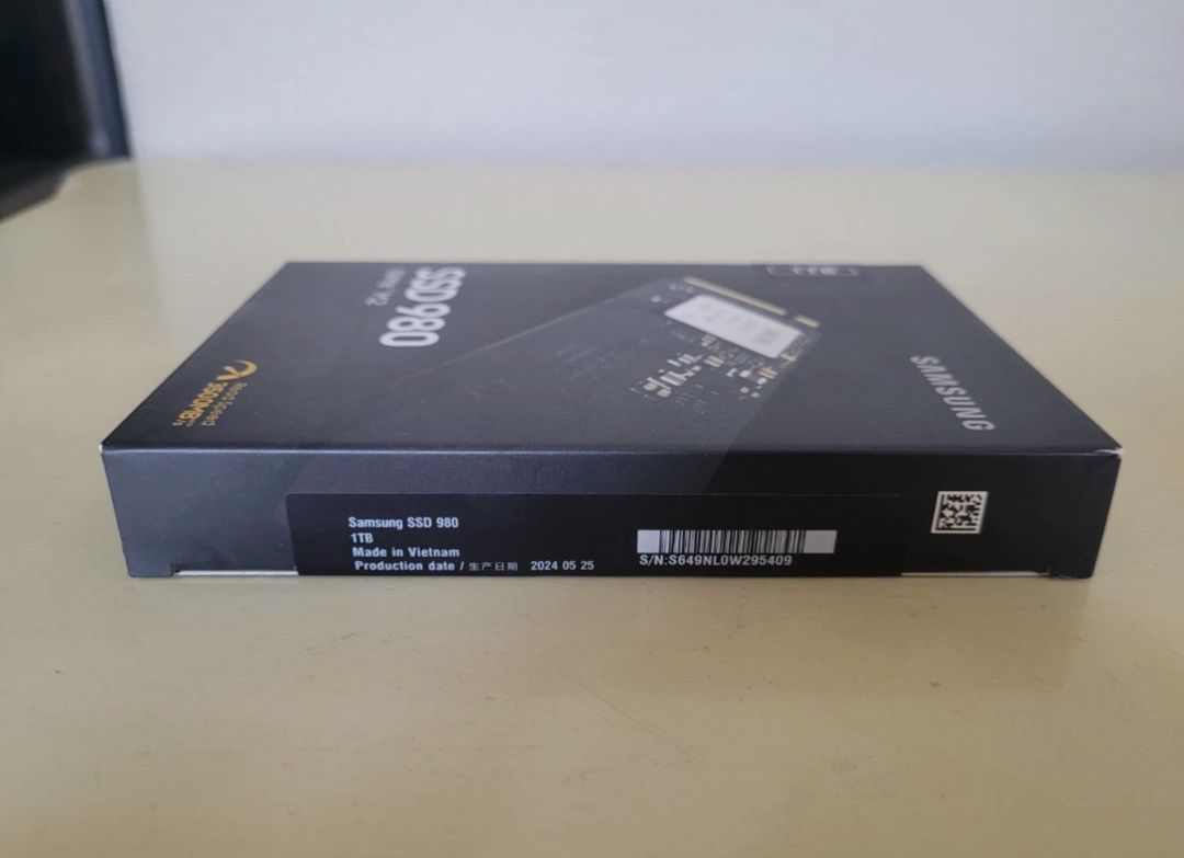 Samsung SSD 1TB NVMe M2 SSD — Kompüterlər və noutbuklar, Bakı (3)