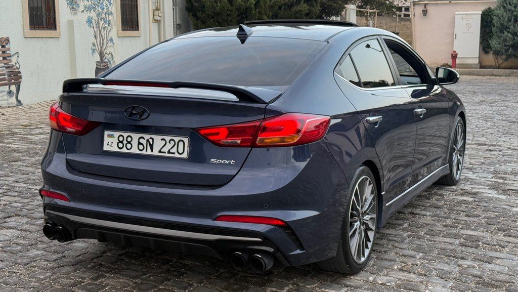 Hyundai Avante, 1.6 L, 2017 il, 114 000 km — Avtomobillər, Bakı (6)