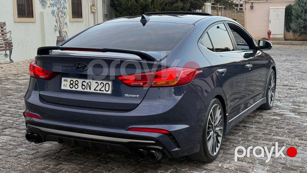 Hyundai Avante, 1.6 L, 2017 il, 114 000 km — Avtomobillər, Bakı (6)