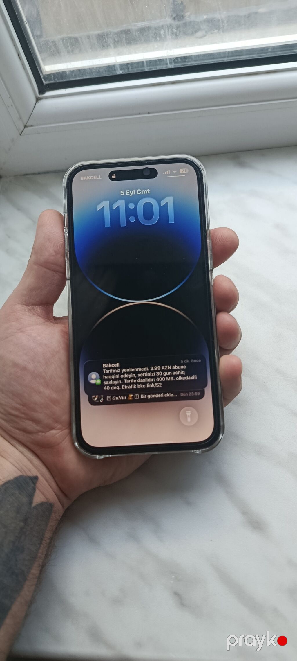 IPhone 14 Pro Max, 256 GB, Deep Purple, Barmaq izi, Simsiz şarj, Face ID — Apple iPhone, Saray (5)