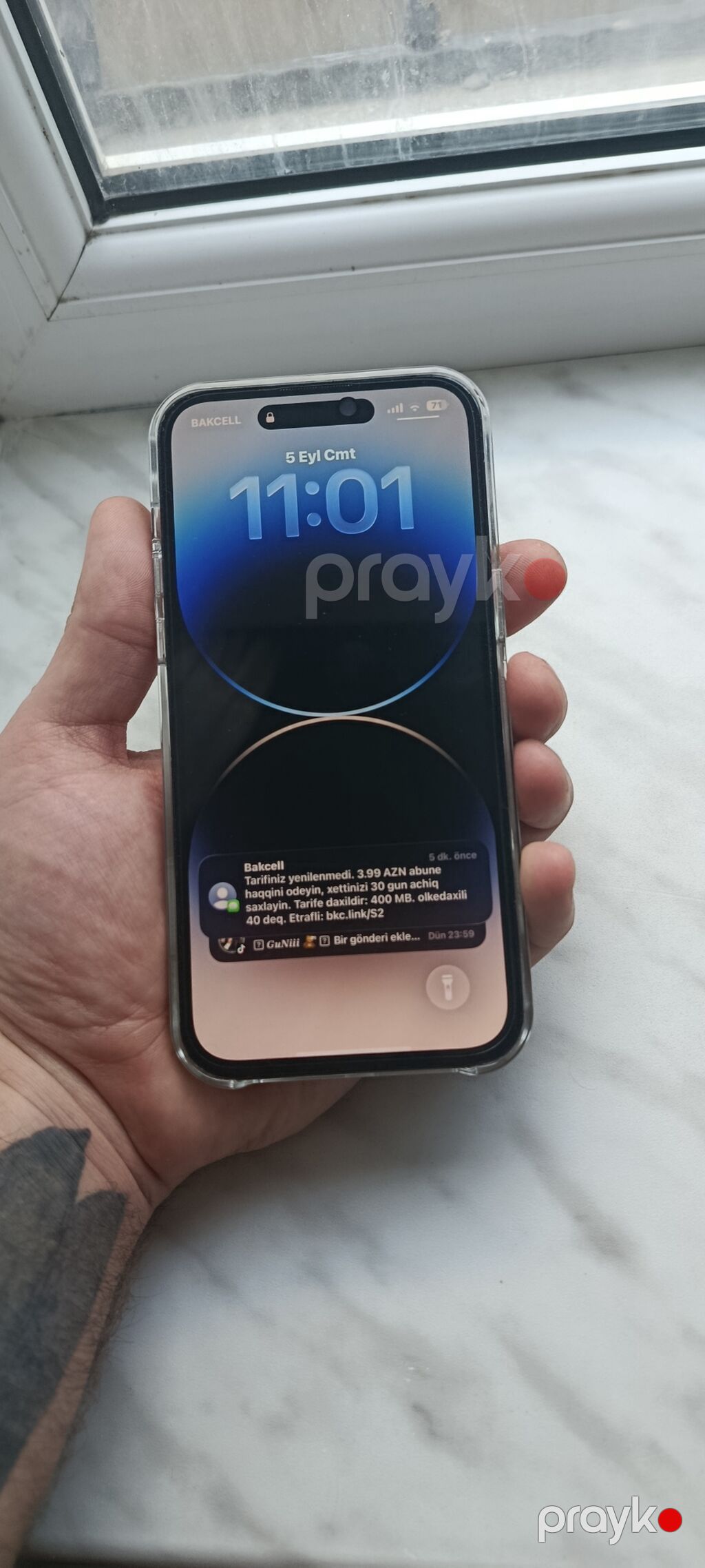 IPhone 14 Pro Max, 256 GB, Deep Purple, Barmaq izi, Simsiz şarj, Face ID — Apple iPhone, Saray (5)