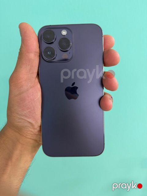 IPhone 14 Pro Max, Deep Purple, Face ID — Bakı