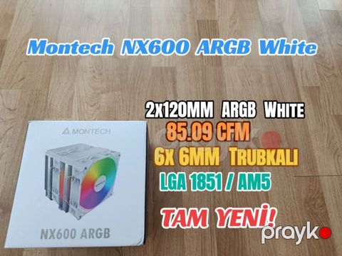 Montech 2x120MM Argb White — Bakı