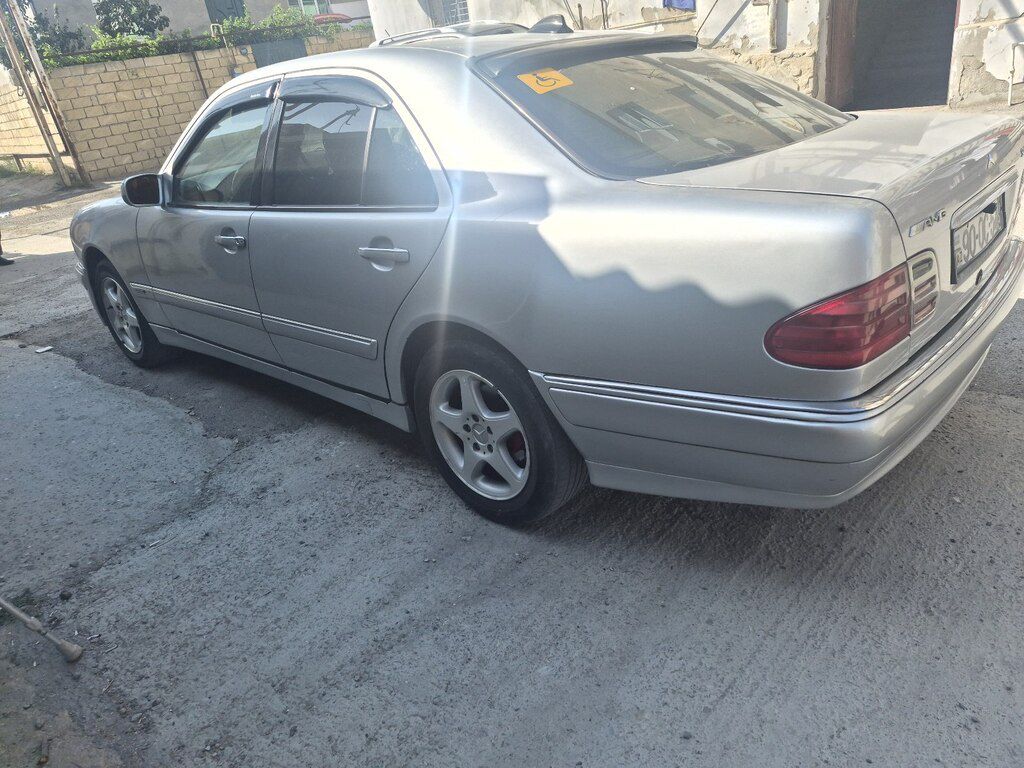 Mercedes E 220, 2.2 L, 1998 il, 227 000 km — Avtomobillər, Sumqayıt (3)