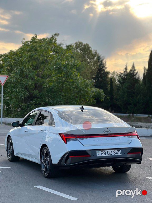 Hyundai Elantra, 1.6 L, 1.32 kWh, 2025 il, 31 000 km — Avtomobillər, Balakən (9)