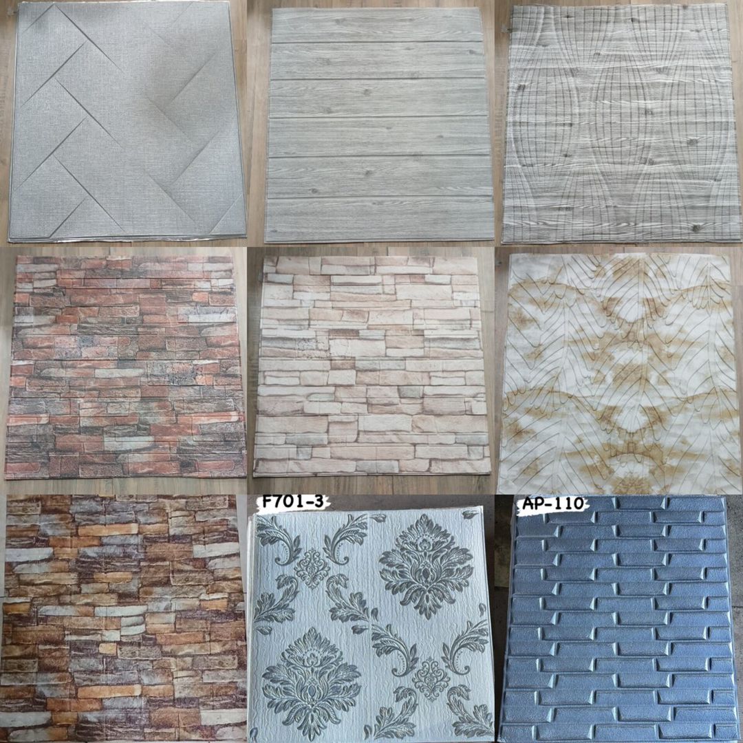 3D divar kağızı paneli — Təmir və inşaat, Bakı (10)