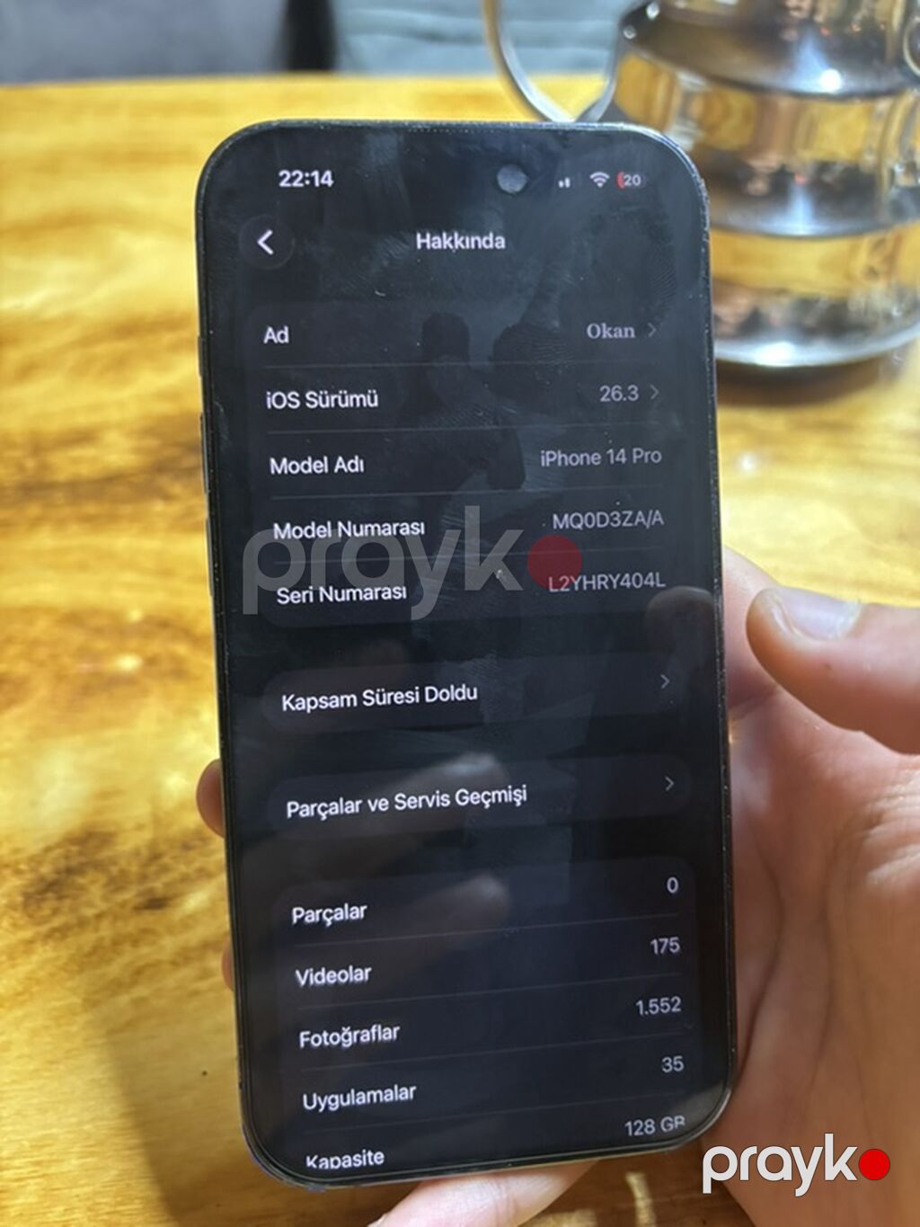 IPhone 14 Pro, 128 GB, Deep Purple, Face ID — Apple iPhone, Bakı (4)