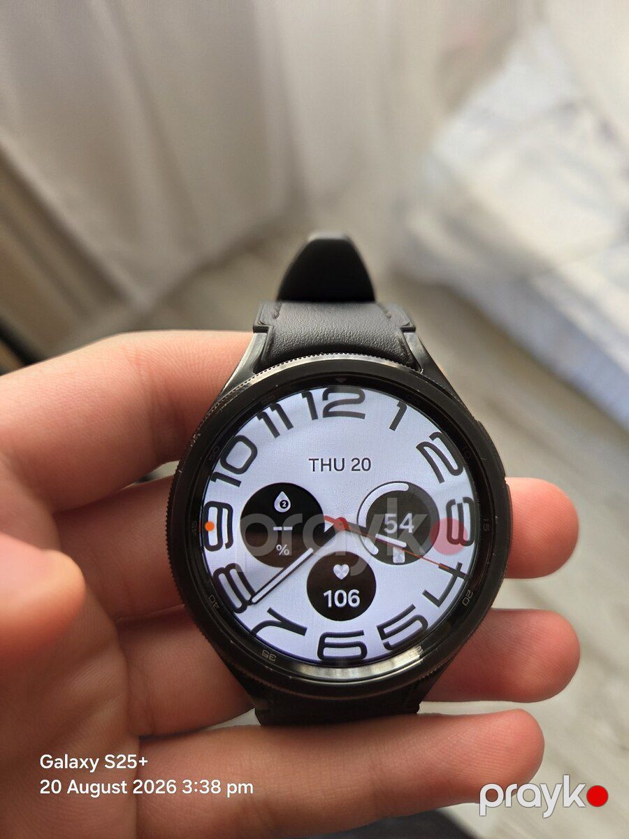 Samsung Galaxy Watch 6 Classic Black 47mm — Ağıllı saatlar və biləkliklər, Şamaxı (11)