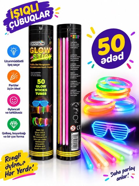 Fosfor Çubuqlar – 50 ədəd — Bakı