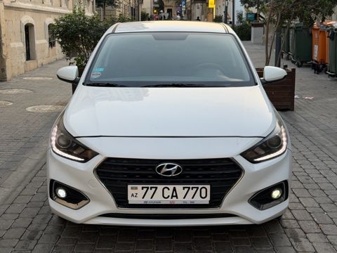 Hyundai Accent, 1.6 L, 2018 il, 126 000 km — Bakı