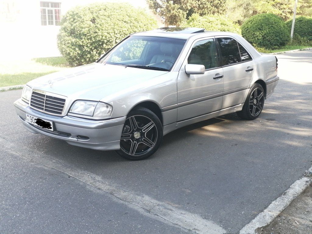Mercedes C 230, 2.3 L, 1999 il, 333 300 km — Avtomobillər, Sumqayıt (4)