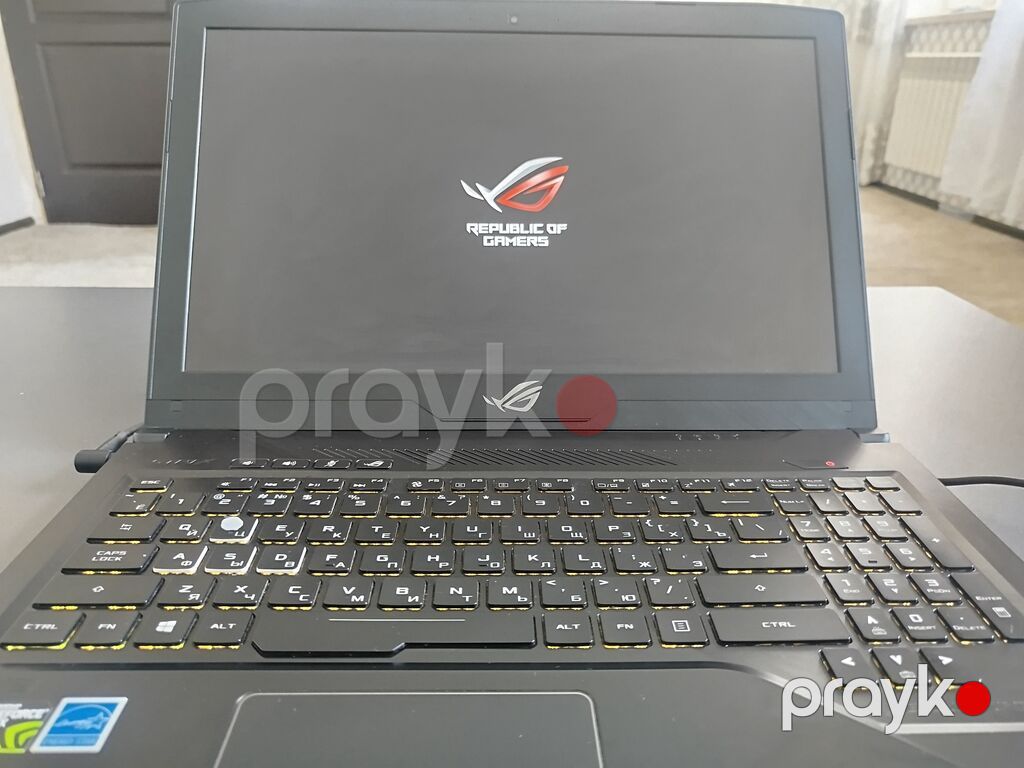 Səliqəli və problemsiz ROG Gaming noutbuk satılır. Kosmetik və texniki — Asus, Şirvan (4)