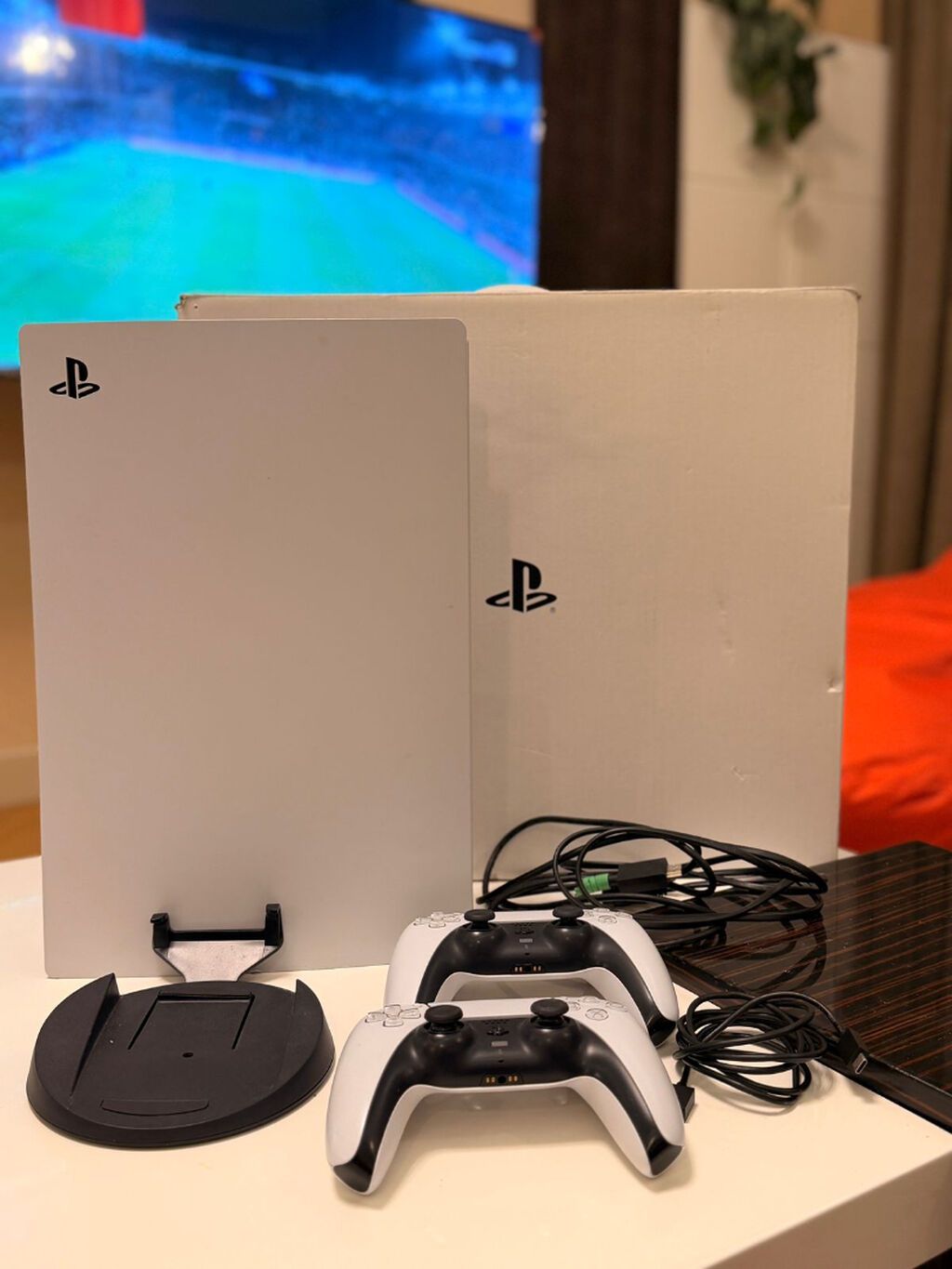 Ps 5 teze kimidir 2 pult stent kabelleri ela veziyetde karopqasi her — Oyun konsolları, Bakı (4)